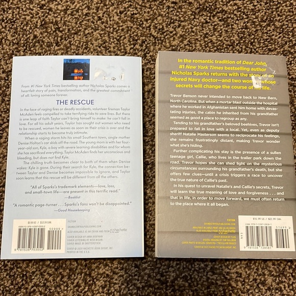 Nicholas Sparks book bundle , The rescue, the return. - Picture 2 of 4